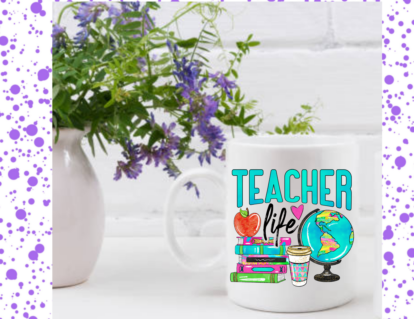 Ceramic Mug "Teacher Life"