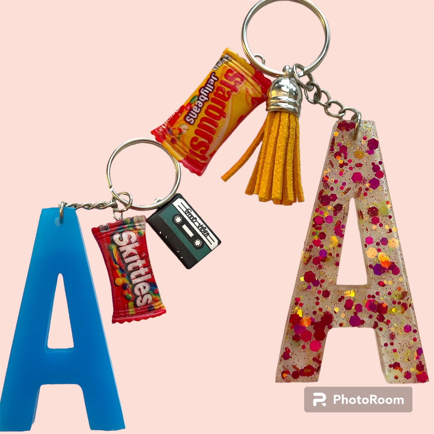 Keychain Charm - Add to any keychain for a fun finished look!