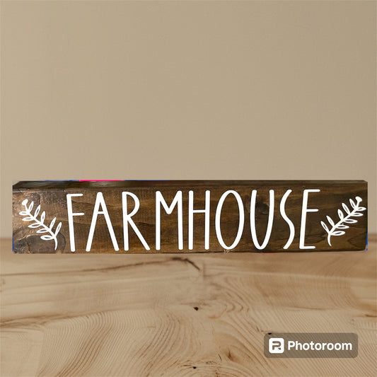 Reclaimed / Salvaged wood home decor "Farmhouse"