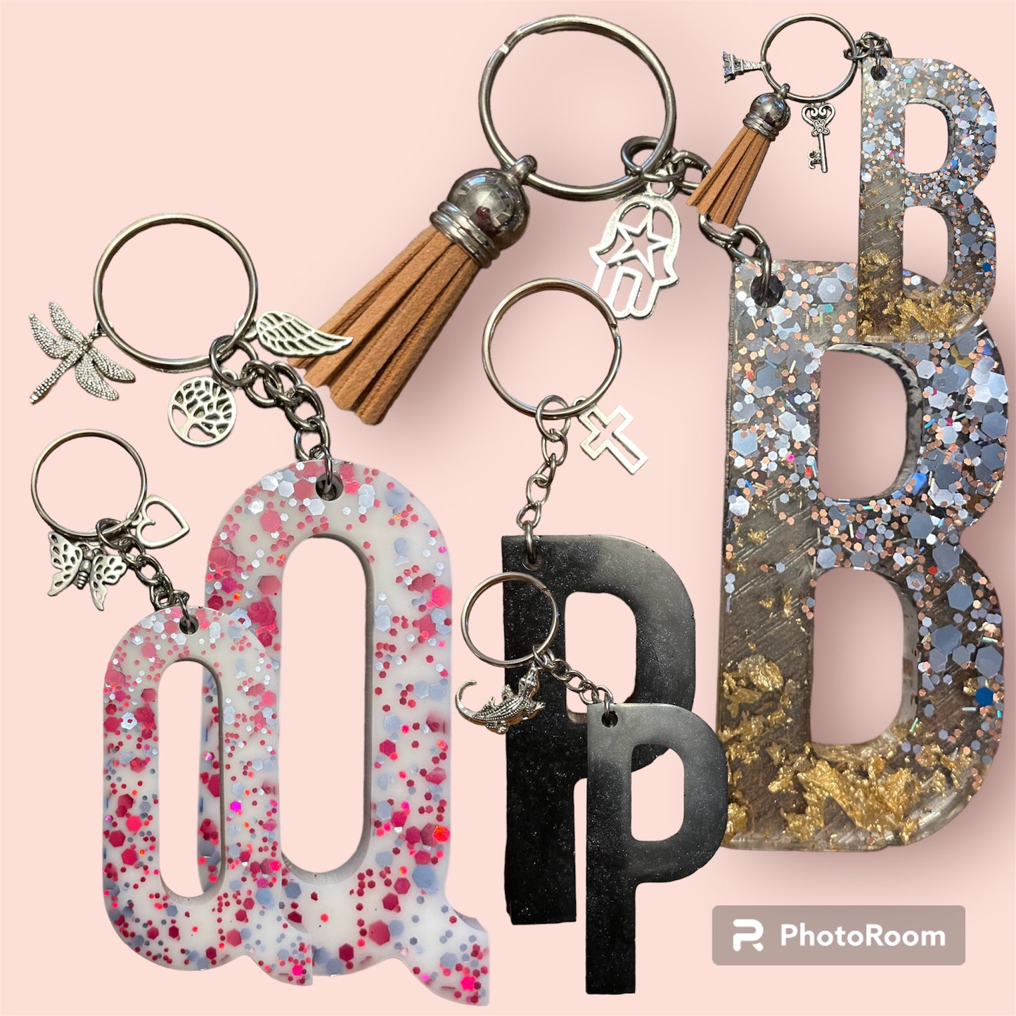 Keychain Charm - Add to any keychain for a fun finished look!