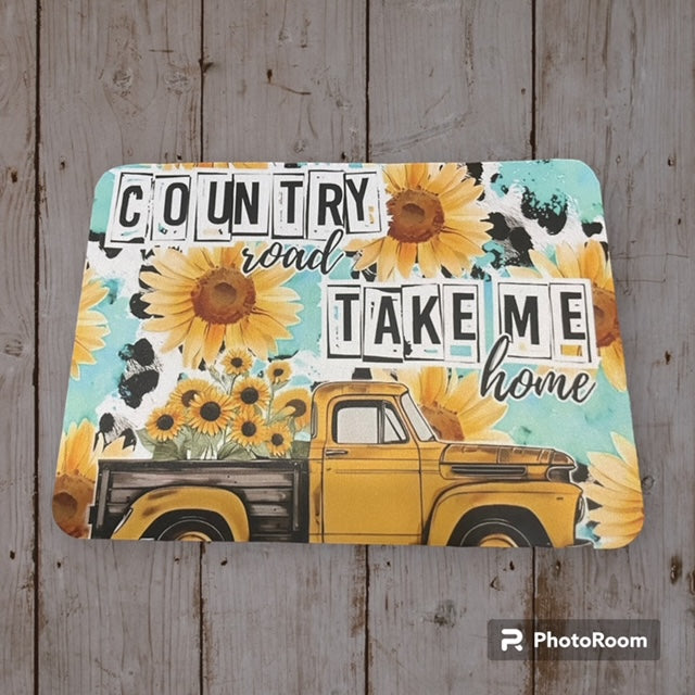 Mouse pad - Country road take me home