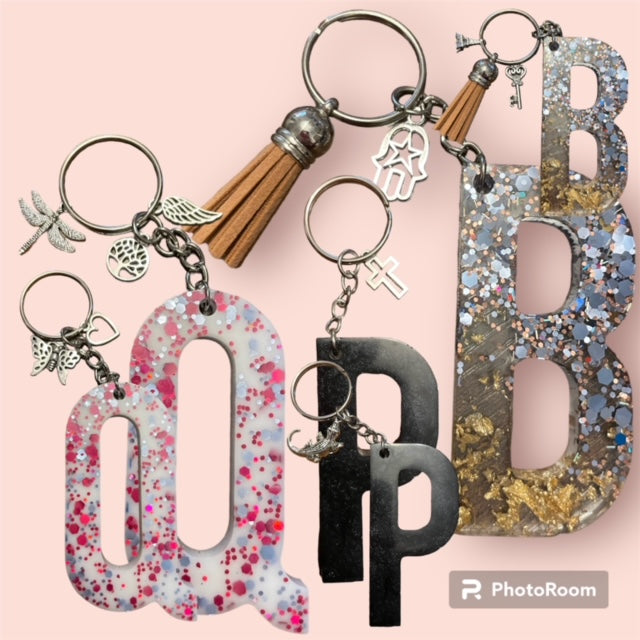 Keychain Charm - Add to any keychain for a fun finished look!