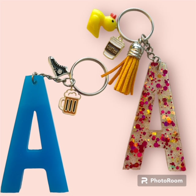 Keychain Charm - Add to any keychain for a fun finished look!