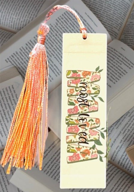 Bookmark Mini "Most Loved - MAMA" - Crazy and Cute Crafts